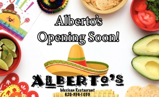 Alberto's Opening Soon!