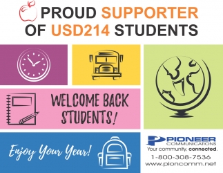 Proud Supporter of USD214 Students