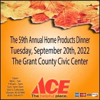 The 59th Annual Home Products Dinner