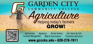 Agriculture Helping Today's Farmers Grow!