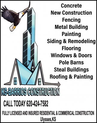 Fully Licensed And Insured Residential & Commercial Construction