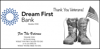 Thank You Veterans!