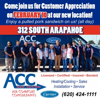 Come Join Us For Customer Appreciation On February 10