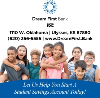 Let Us Help You Start A Student Savings Account Today!