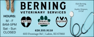 Berning Veterinary Services
