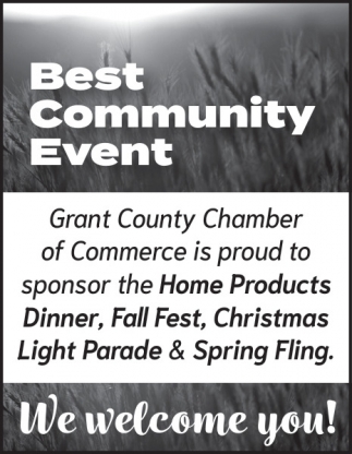 Grant County Chamber Of Commerce & Tourism