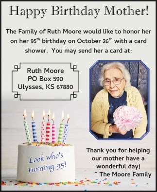 The Family of Ruth Moore