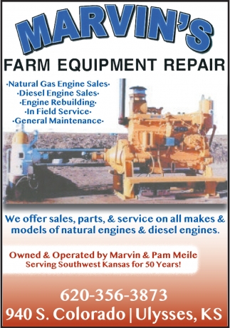 Marvin's Farm Equipment Repair