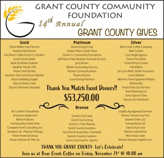Grant County Community Foundation