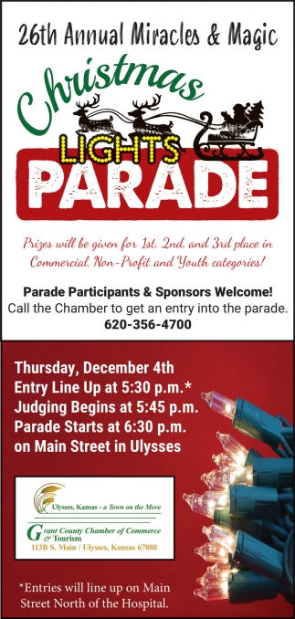 26th Annual Miracles & Magic Christmas Lights Parade (Dec. 4th, 2025)