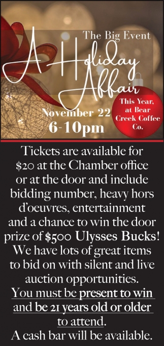 A Holiday Affair (Nov. 22, 2025)