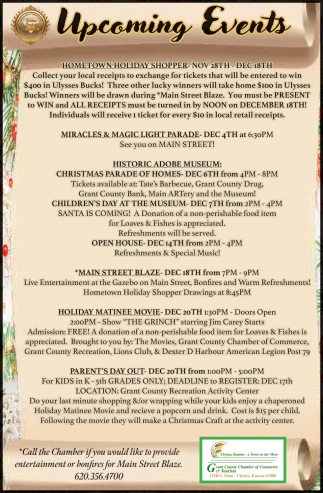 Grant County Chamber Of Commerce & Tourism