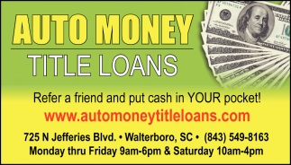 Refer A Friend And Put Cash In Your Pocket!