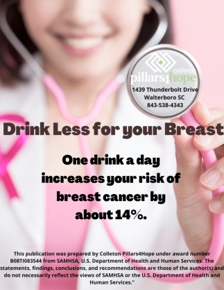 Drink Less For Your Breast