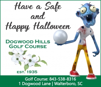 Have a Safe and Happy Halloween