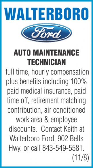 Auto Maintenance Technician