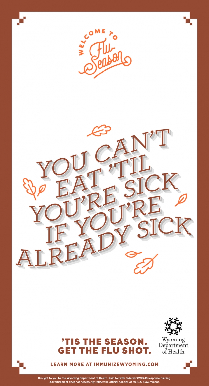 You Can't Eat 'Til You're Sick If You're Already Sick