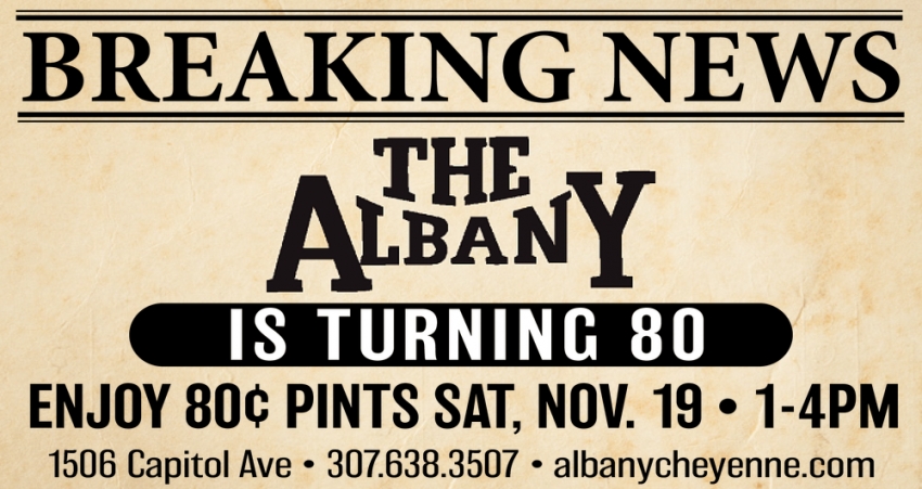 The Albany Is Turning 80
