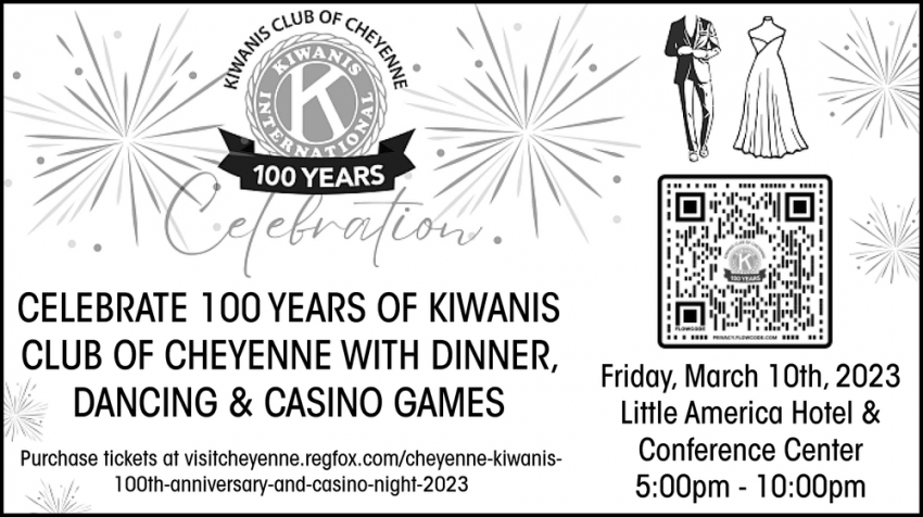Celebrate 100 Years of Kiwanis Club of Cheyenne