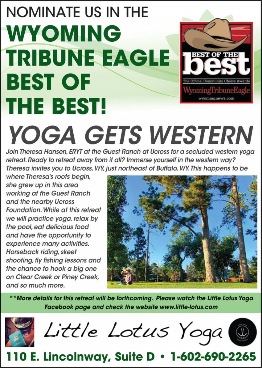 Nominate Us in the Wyoming Tribune Eagle Best of the Best!