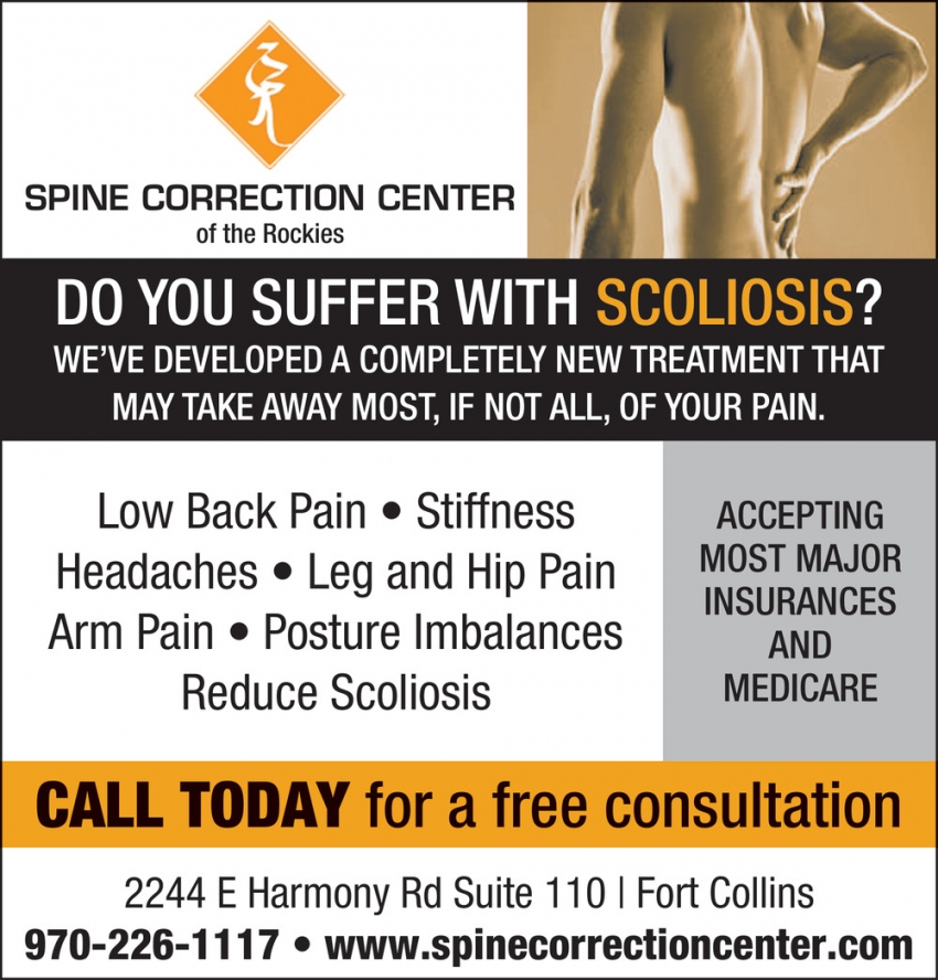 Do You Suffer with Scoliosis?