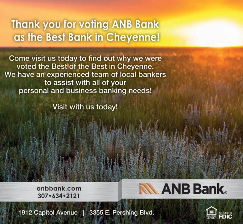 Come Visit Us Today to Find Out Why We Were Voted the Best of the Best in Cheyenne