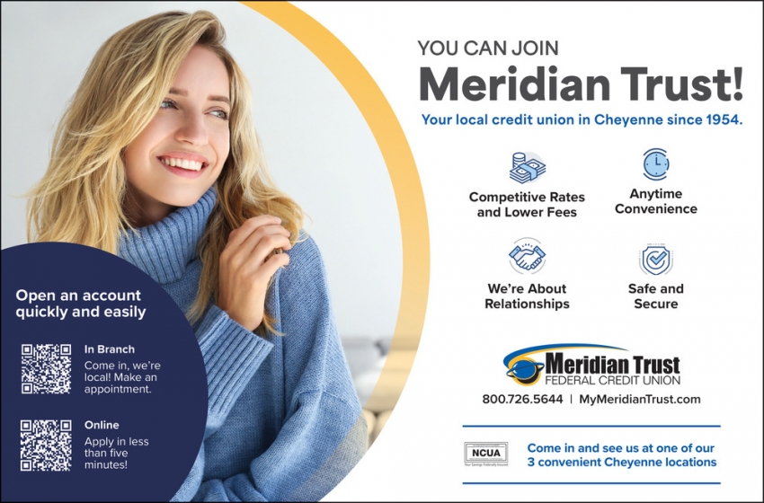 You Can Join Meridian Trust!