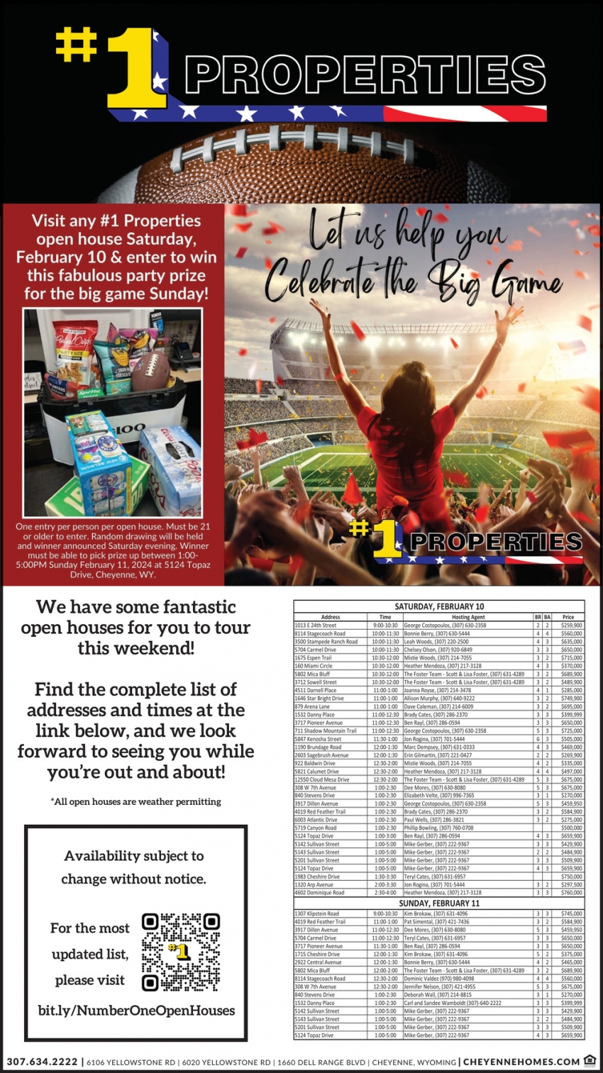 Let Us Help You Celebrate the Big Game
