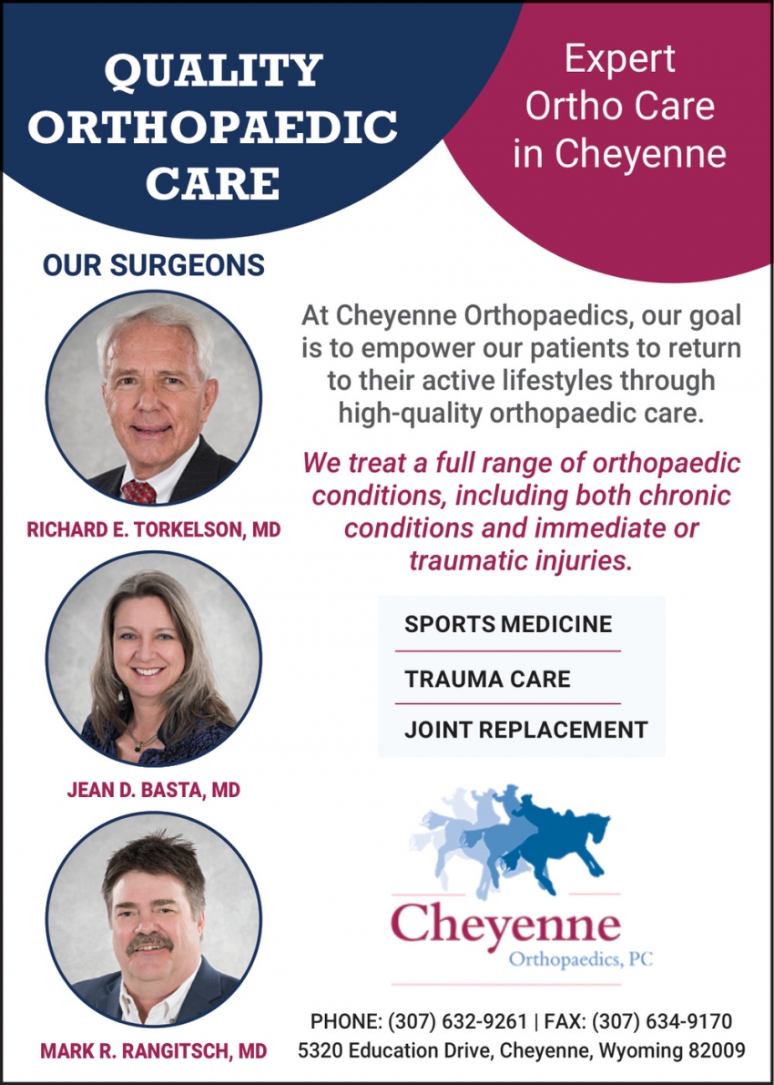 Expert Ortho Care in Cheyenne
