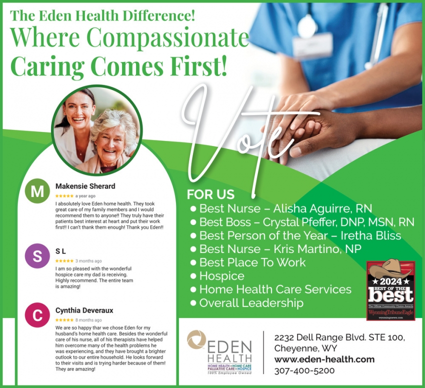 Where Compassionate Caring Comes First!