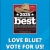Love Blue? Vote for Us!