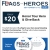 Honor Your Hero & Give Back