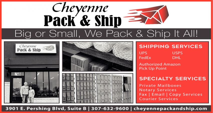 Big or Small, We Pack & Ship It All!