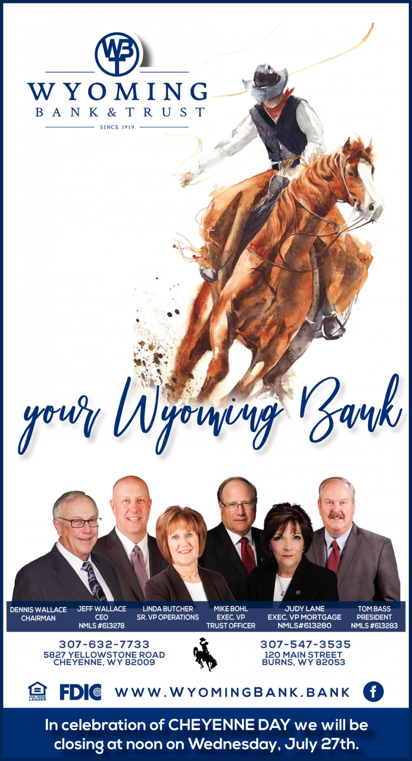 Your Wyoming Bank