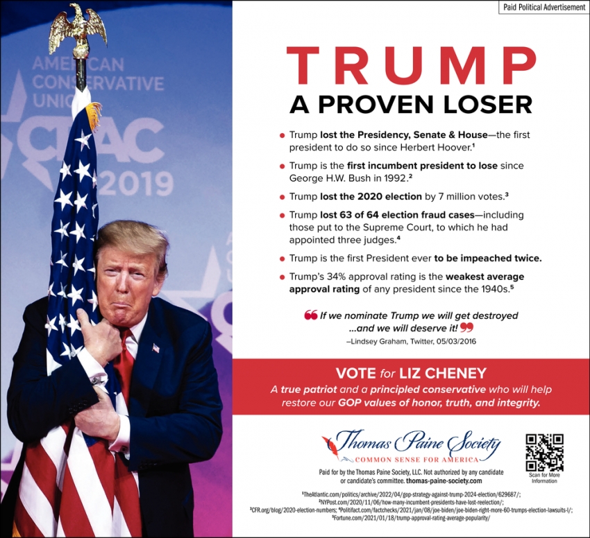 Trump A Proven Loser