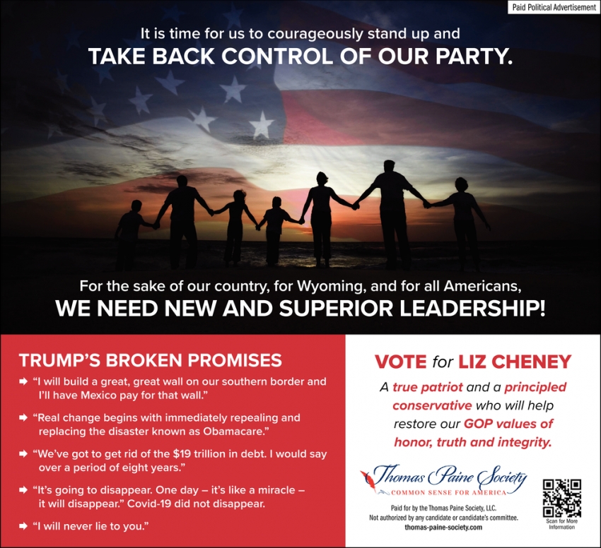 Take Back Control of Our Party