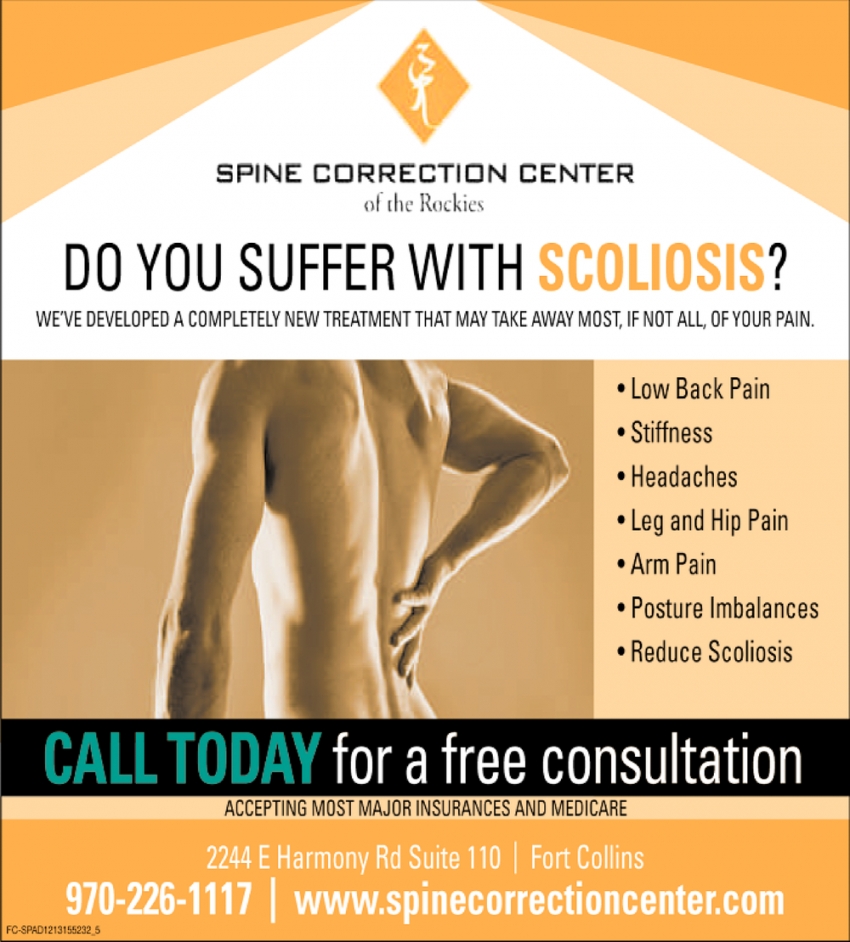 Do You Suffer with Scoliosis?