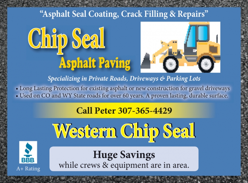 Western Chip Seal