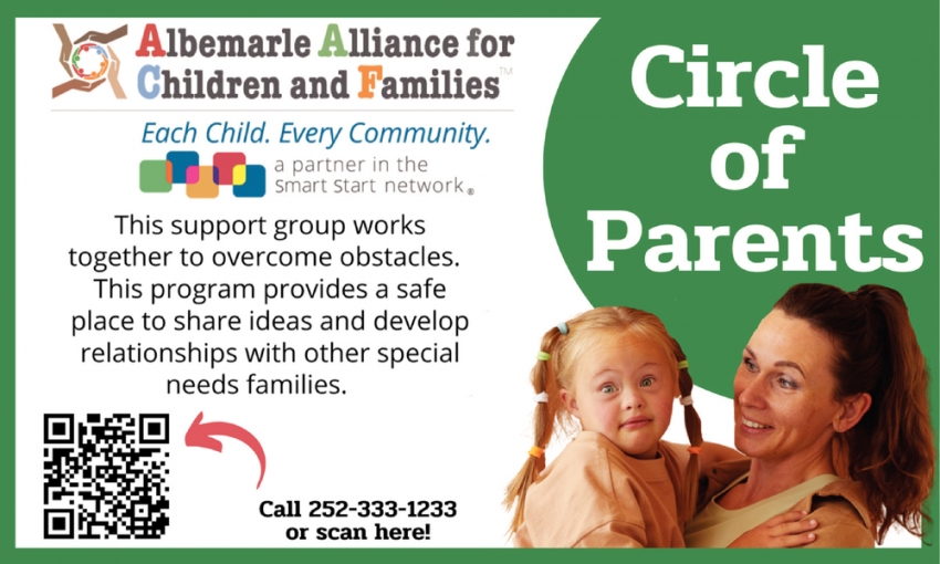 Circle of Parents, Albemarle Alliance for Children and Families
