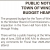 Public Notice Town of Windsor Budget Hearing