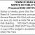 Notice of Public Hearing