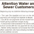 Attention Water and Sewer Customers!