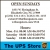 Open Sundays