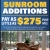Affordable Sunroom Options