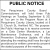 County Board Hearing Notice
