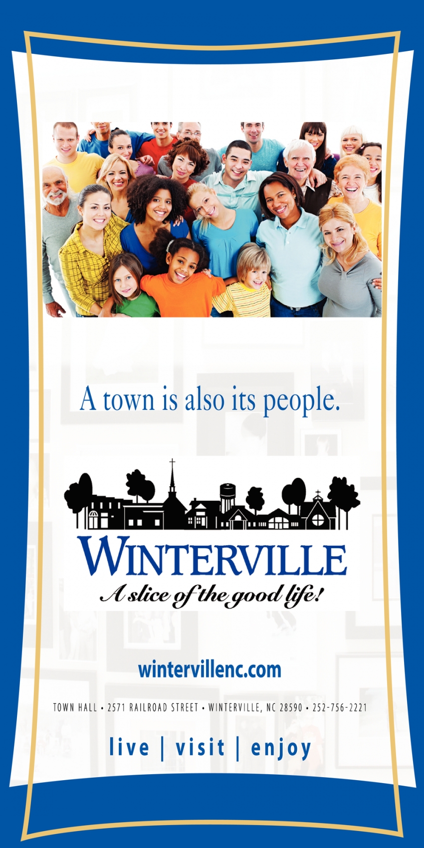 A Town Is Also Its People