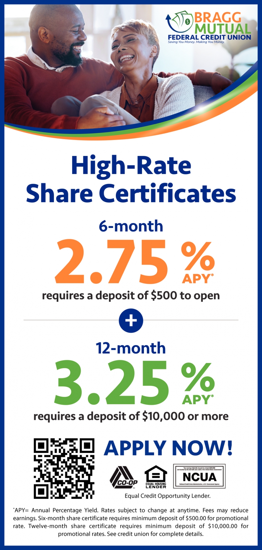 High-Rate Share Certificates
