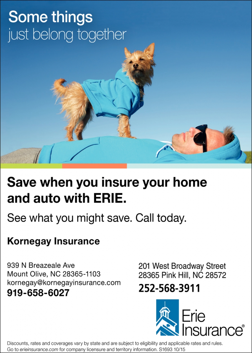 Save When You Insure Your Home and Auto with Erie