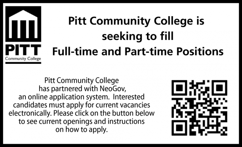 Full-Time and Part-Time Positions