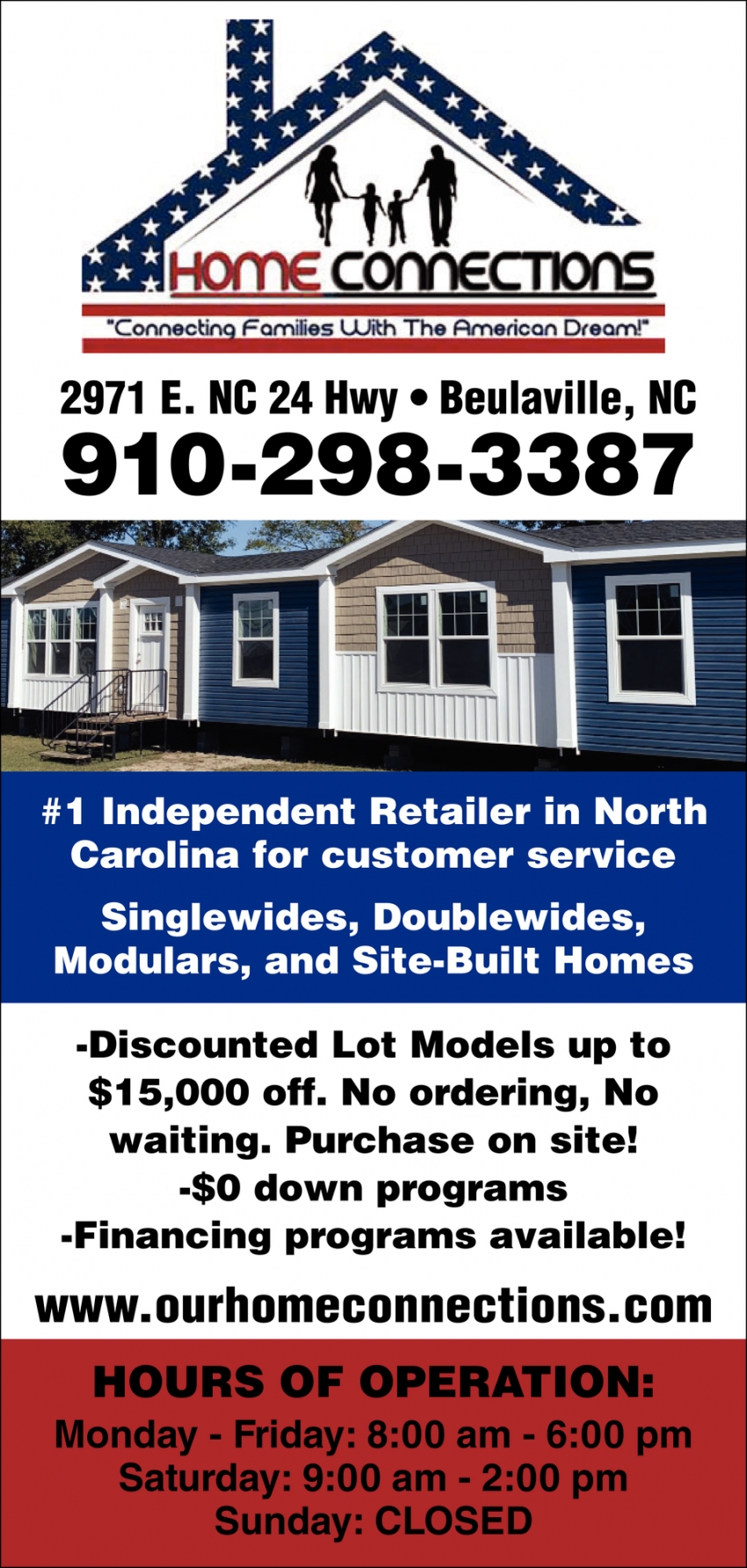 #1 Independent Retailer in North Carolina for Customer Service